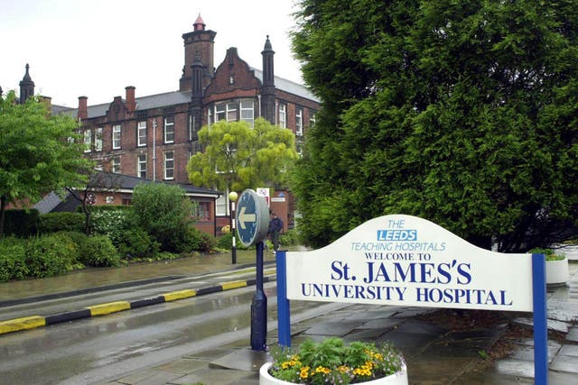 Services at Leeds General Infirmary and St James’s University Hospital (pictured) have dropped from an overall rating of good to inadequate (Paul Barker/PA)