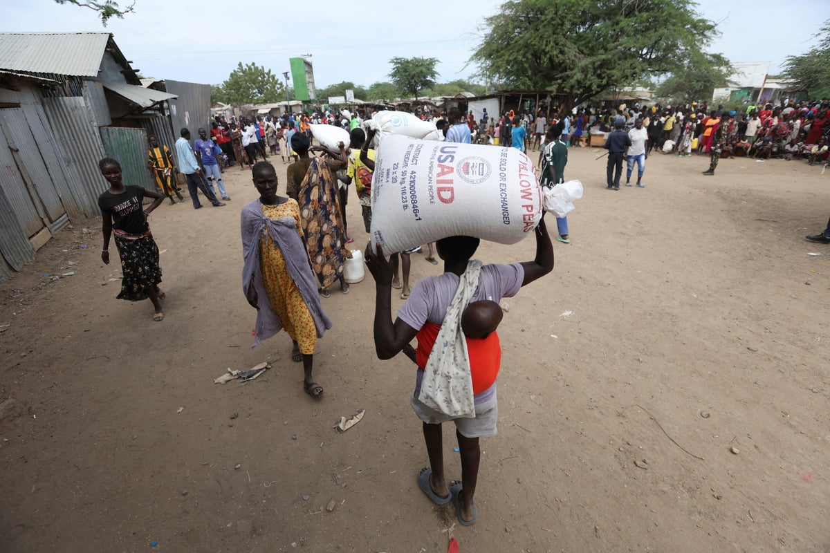 Food rations are halved in one of Africa's largest refugee camps after US aid cuts