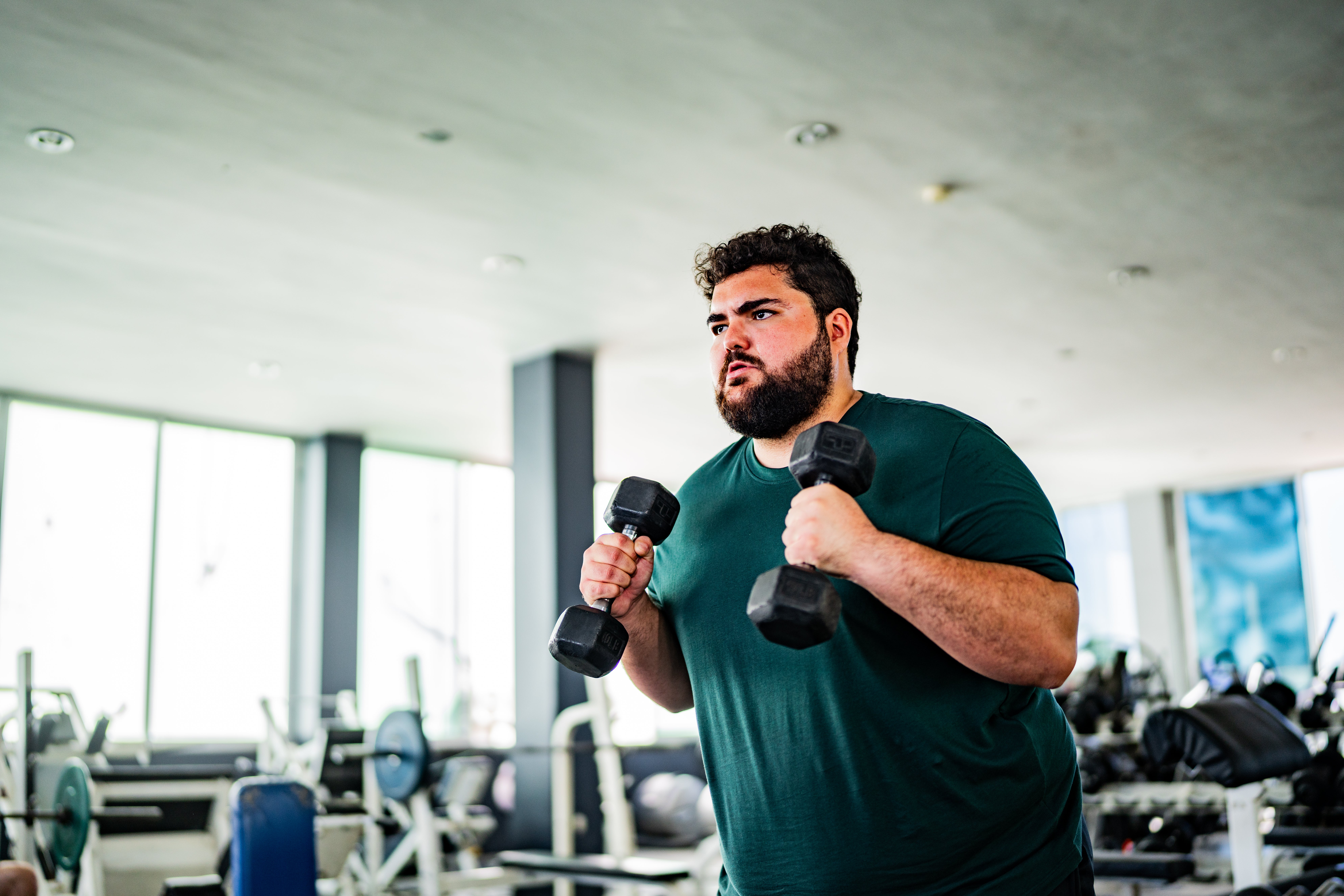 More people are overweight now that when studying study data has started. In the United States, some 40% of adults are considered obese