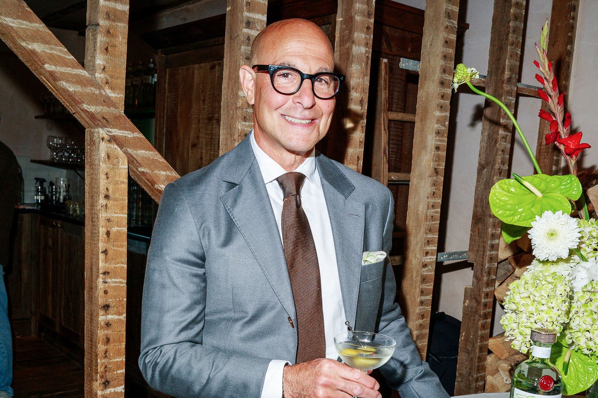 Stanley Tucci shares his ultimate freezer martini recipe for World Martini Day