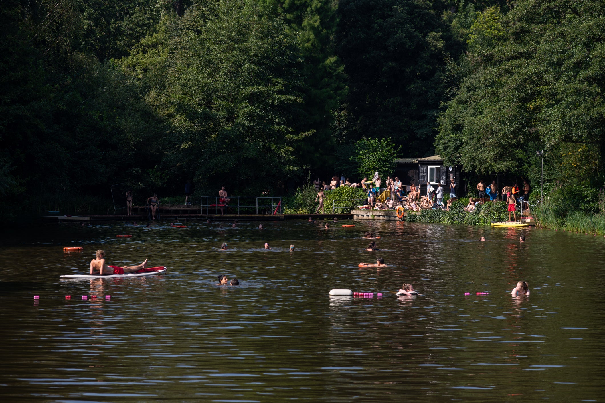 Hampstead Heath has mixed and single-gender ponds