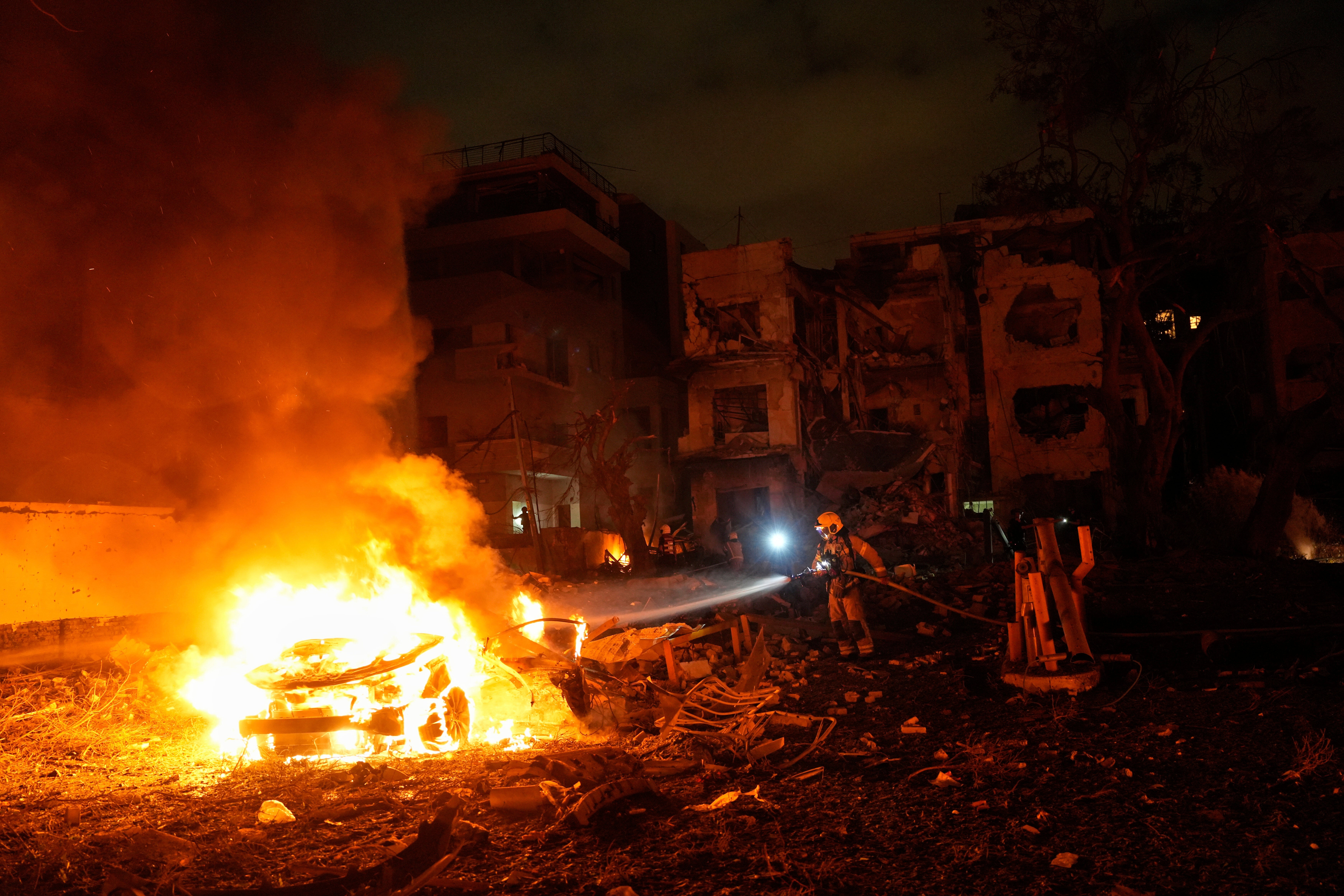 <p>APTOPIX Israel Iran Mideast Wars</p>