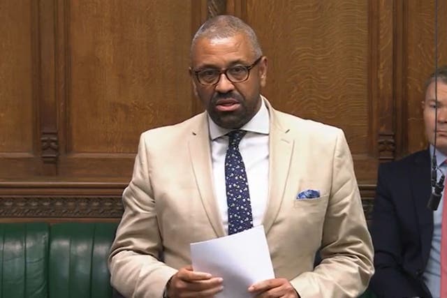 Conservative former minister Sir James Cleverly spoke against assisted dying (House of Commons/UK Parliament/PA)