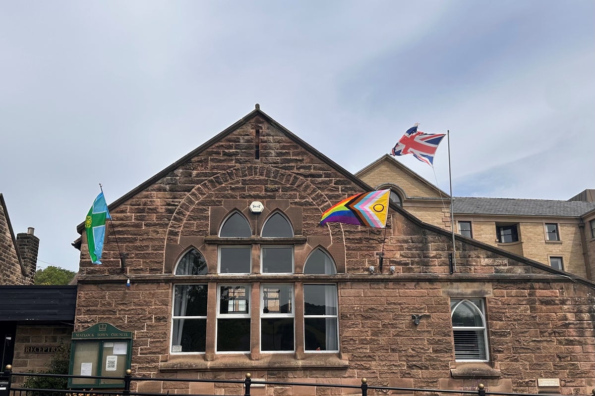 Pride flag taken down after complaint from Christian bookshop