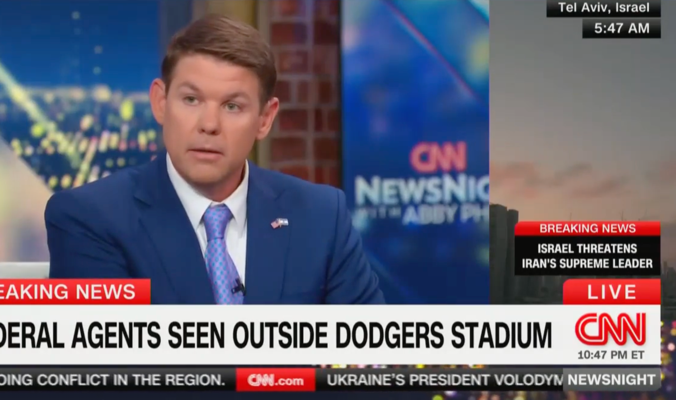 Ben Ferguson appears on CNN's NewsNight on Thursday June 19 2025