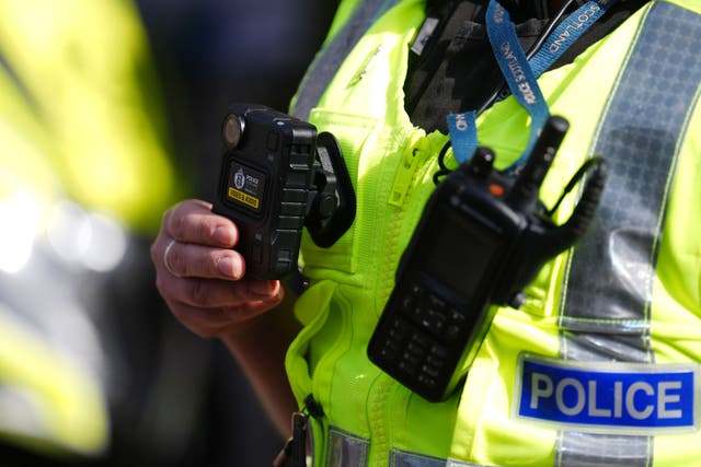 Police raided the building on Wednesday (PA)