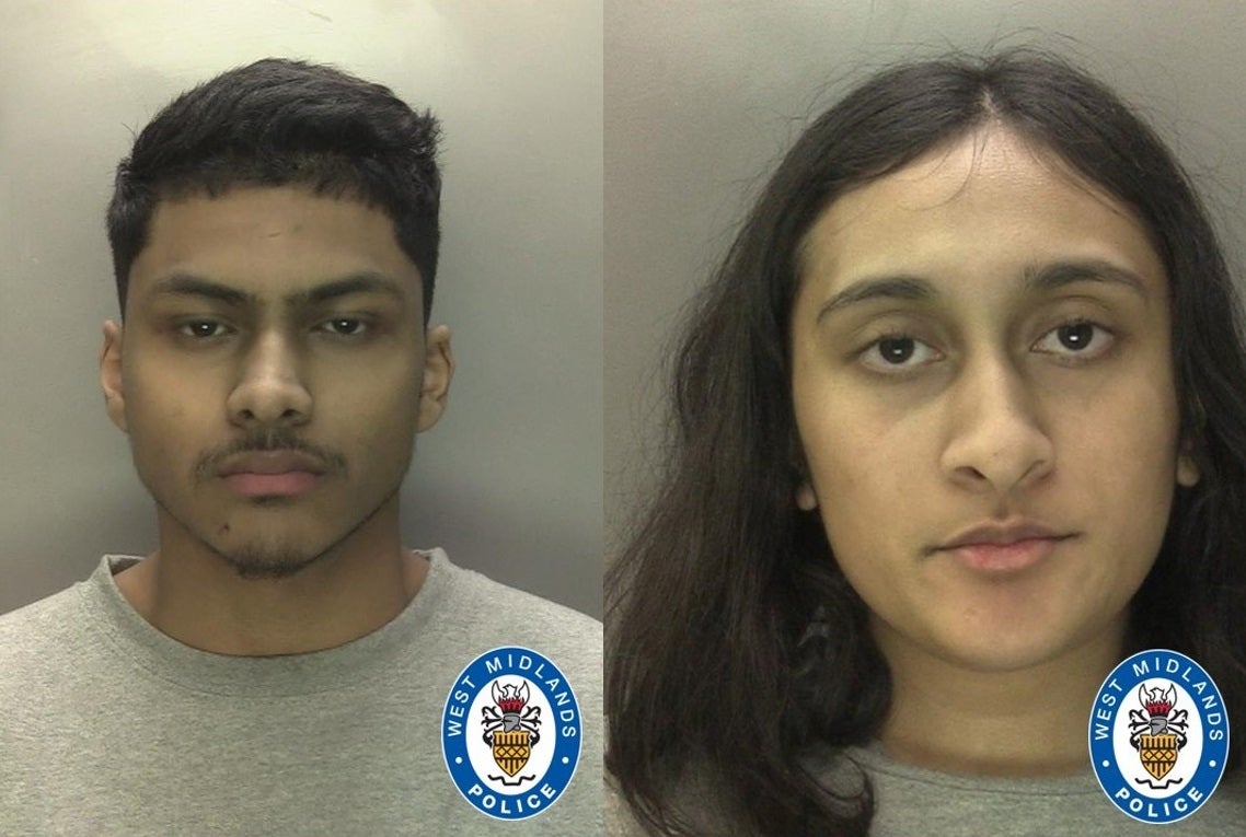 Wasif Hussain and his wife Nabela Tabassum, who were jailed at Birmingham Crown Court for attempted murder