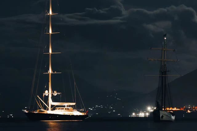 Seven people died when the Bayesian yacht sank off the coast of Sicily (Handout/Fabio La Bianca/PA)