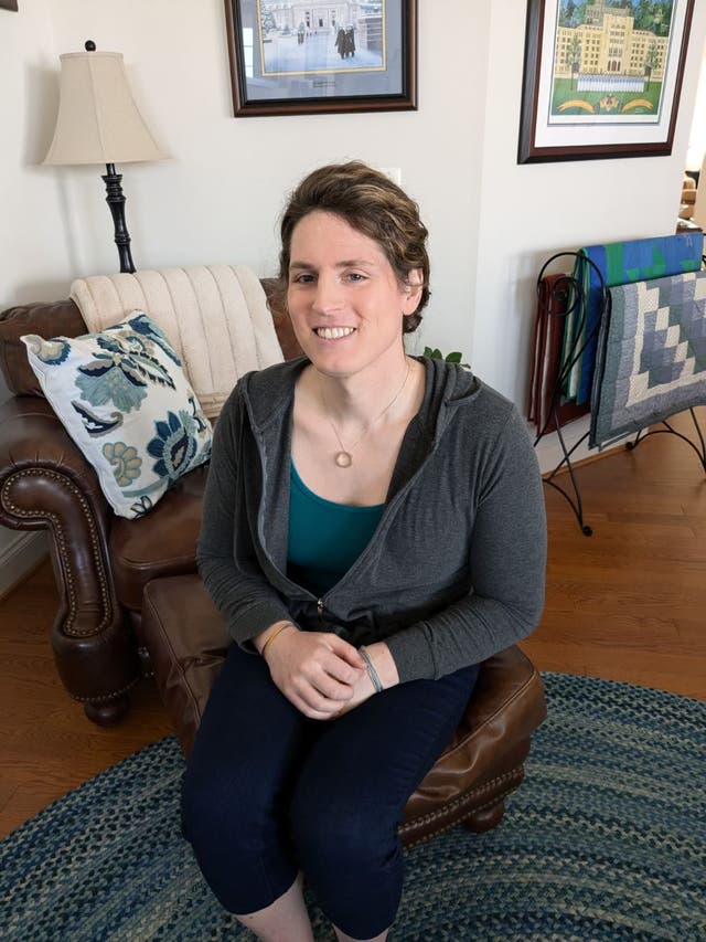 <p>Erica Vandal had expected to spend her whole career in the military, just like her father did</p>