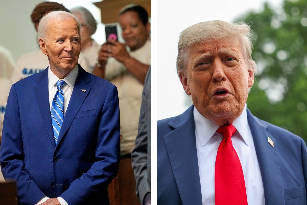 ‘Black history is American history’: Biden commemorates Juneteenth in Texas as Trump claims there are ‘too many’ holidays in the U.S.