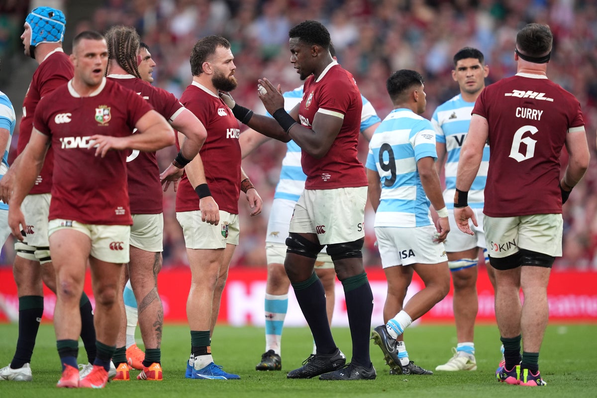 British & Irish Lions v Argentina live: Latest updates as Los Pumas pull ahead after Tadhg Beirne scores for hosts