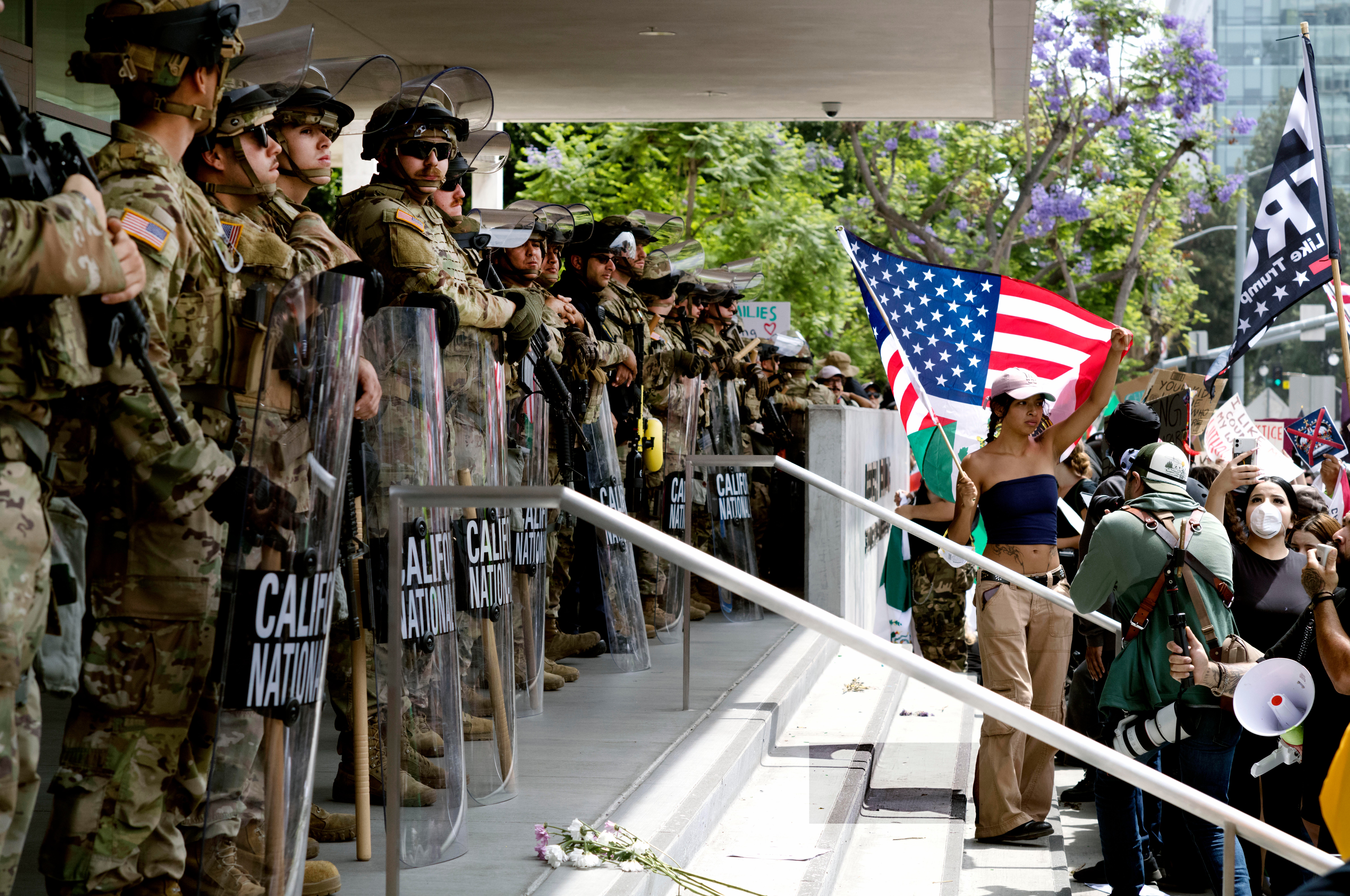 National Guardsmen were called out to defend federal buildings against protesters in Los Angeles in June, though the demonstrations remained largely peaceful. Now, there is concerns similar scenes of guardsmen in cities could spread across the nation.