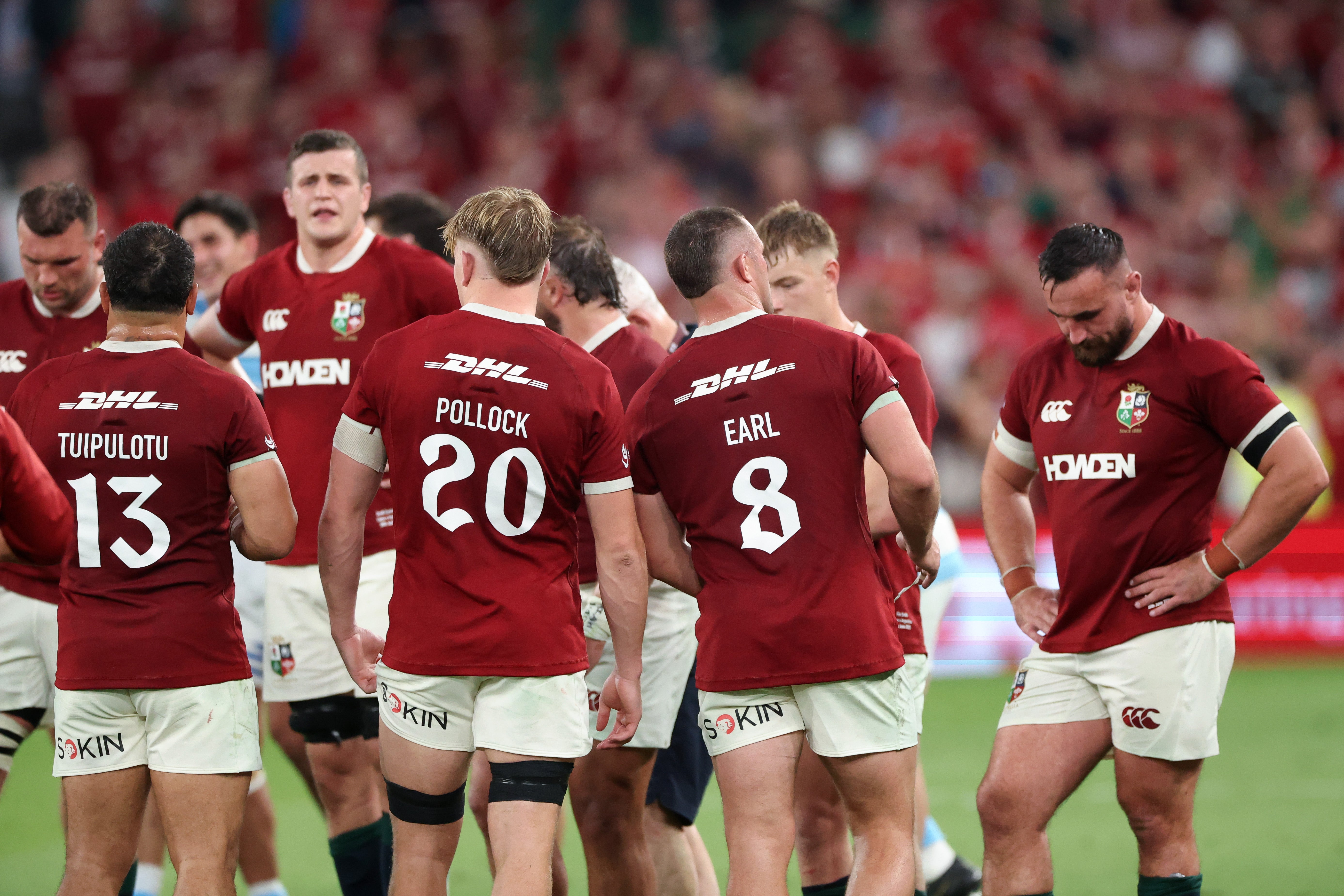 The Lions were beaten in their opening game of the 2025 tour