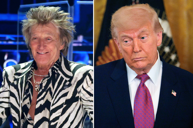 <p>Rod Stewart has renounced his friendship with Donald Trump </p>