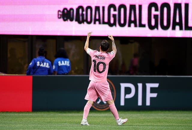 <p>Messi scored his 50th goal for Inter Miami as they beat Porto 2-1</p>