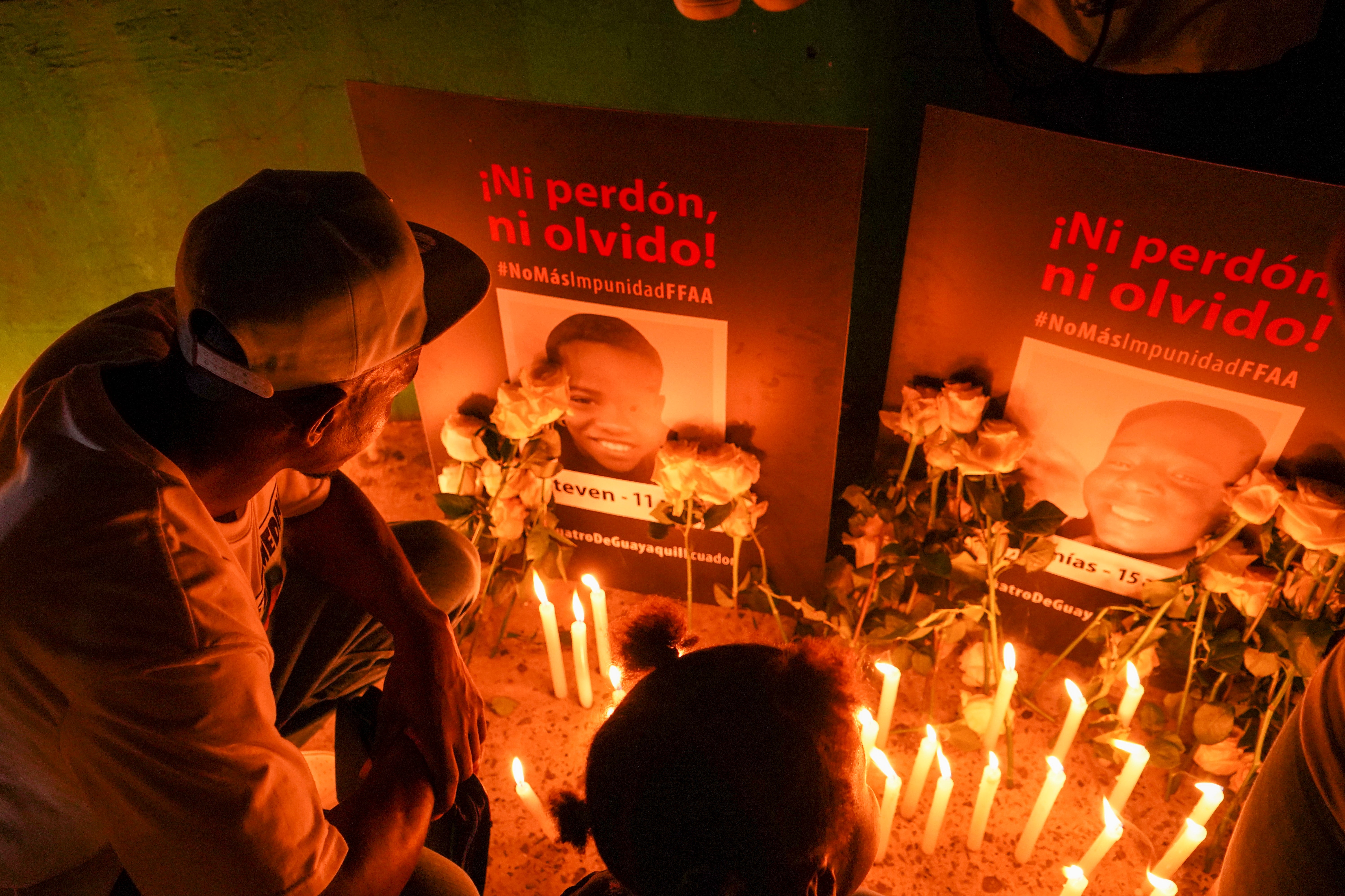 ECUADOR MILITARES-ADOLESCENTES MUERTOS