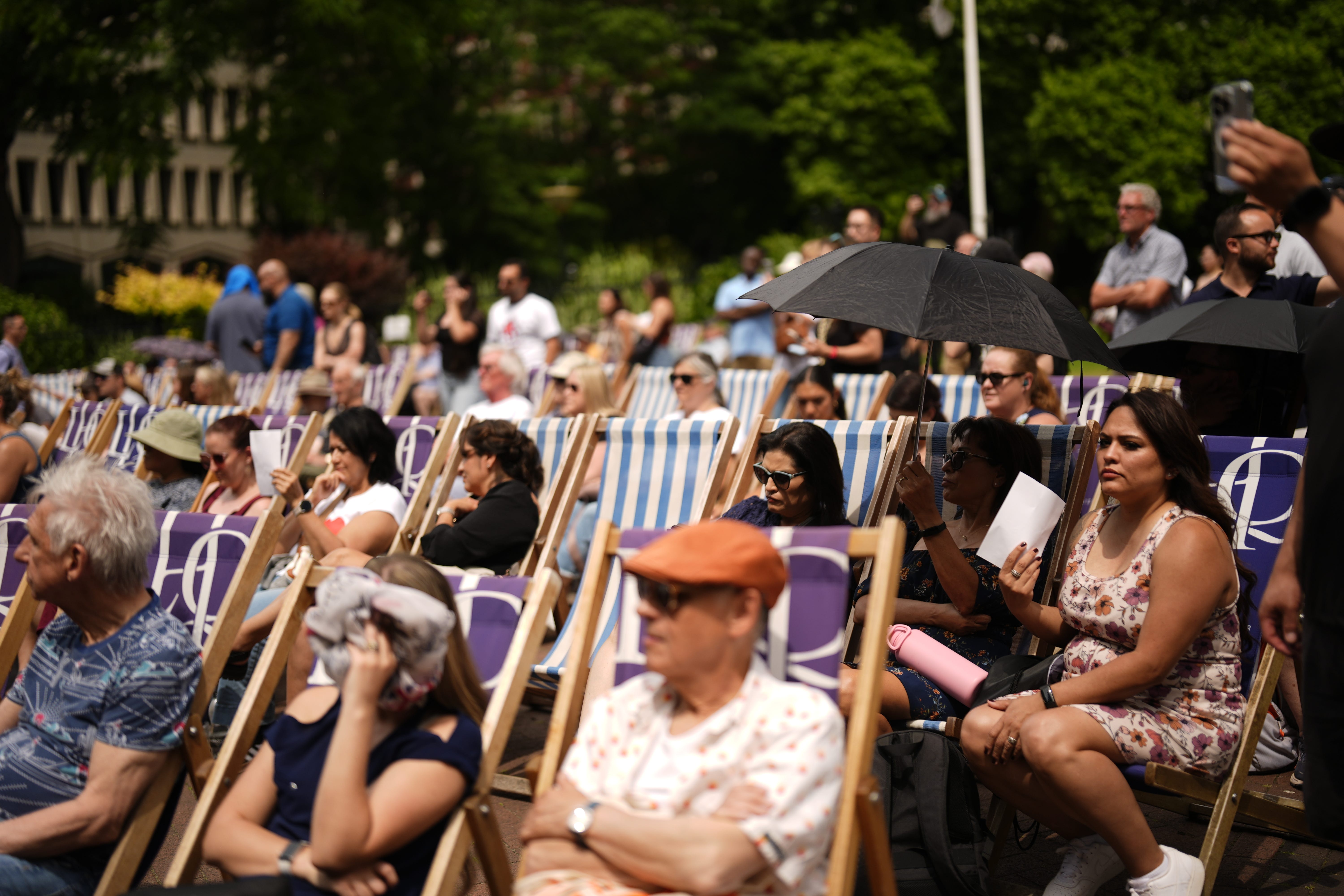 The south-east of England could see the hottest day of the year so far on Saturday (Jordan Pettitt/PA)