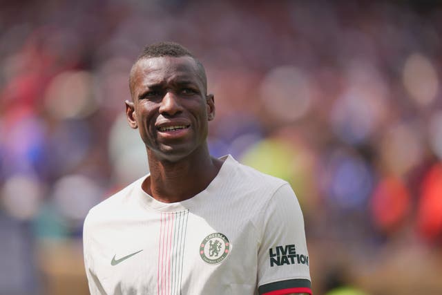 <p>Nicolas Jackson was sent off for Chelsea against Flamengo</p>