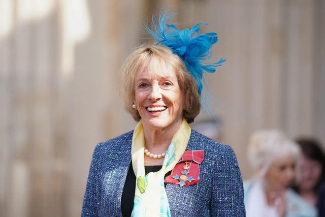 <p>Esther Rantzen: ‘I’m thrilled The Independent is supporting such an important cause’</p>