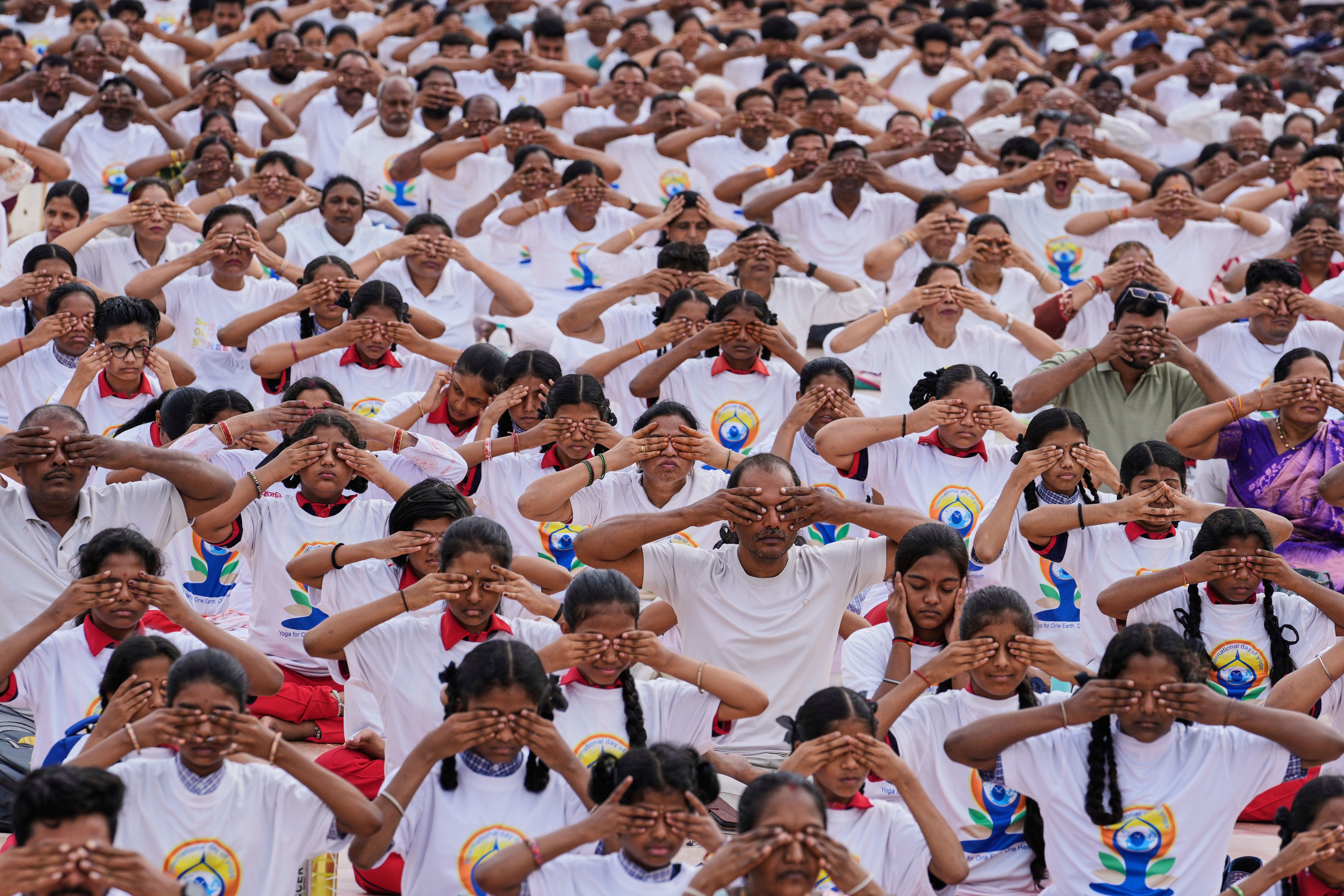 APTOPIX India International Yoga Day
