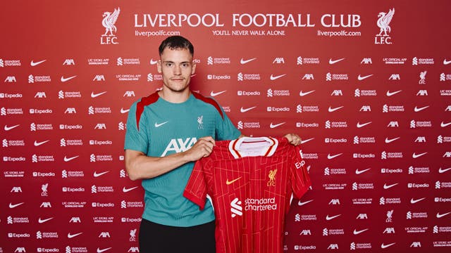 <p>Florian Wirtz has joined Liverpool for a record fee</p>