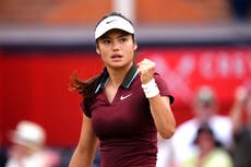 Emma Raducanu handed tough draw at Eastbourne on return from back injury