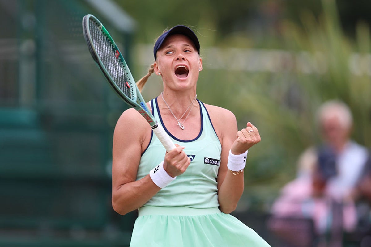 Dayana Yastremska reaches Nottingham Open final despite grass allergy