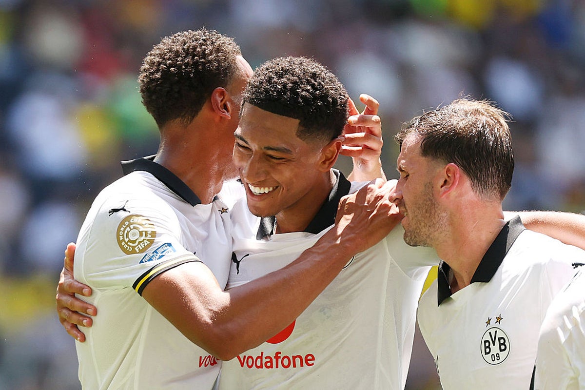Jobe Bellingham scores first Dortmund goal to help down spirited Sundowns in Club World Cup