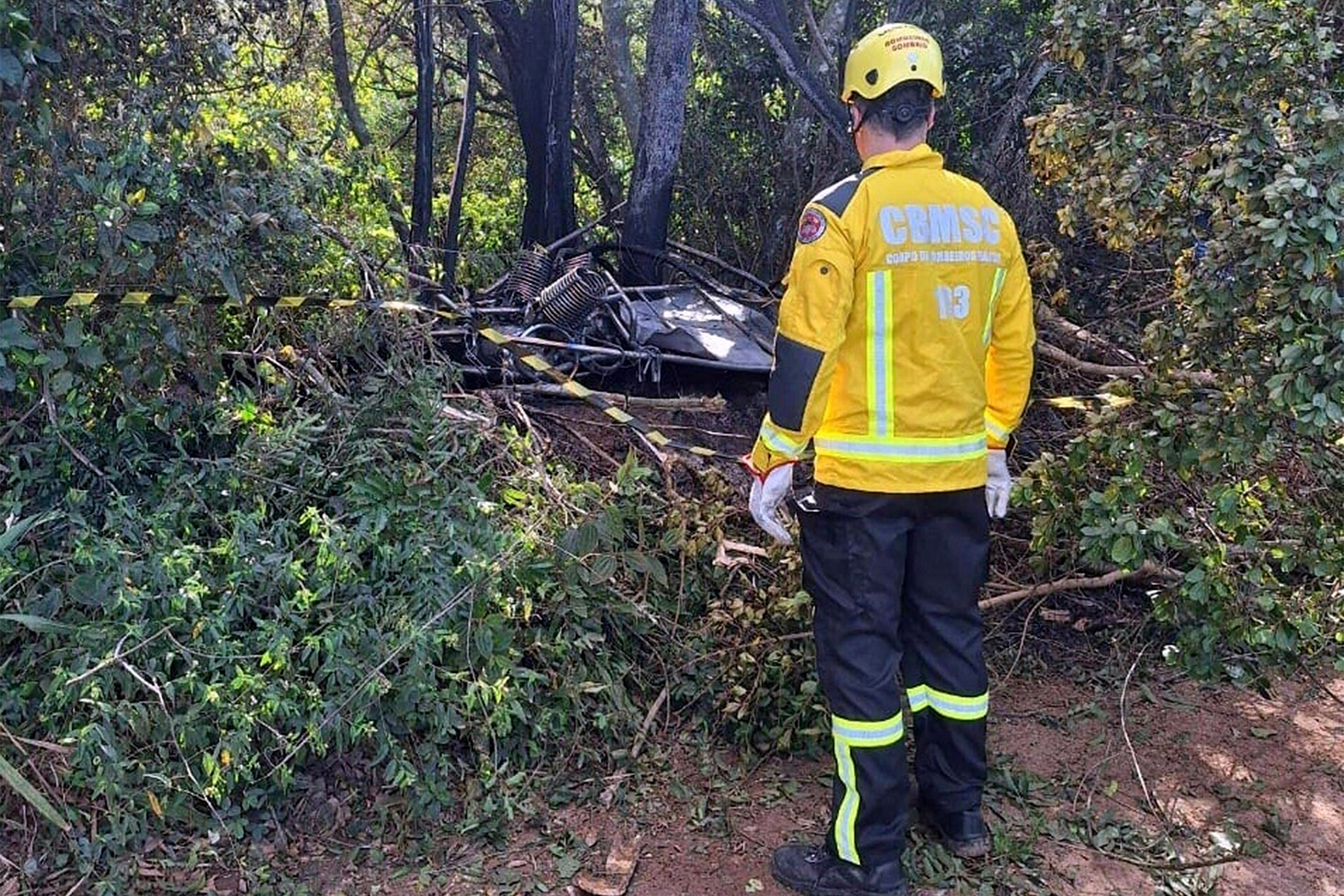 Miraculously some survivors were all taken to hospitals, Santa Catarina’s military fire brigade said