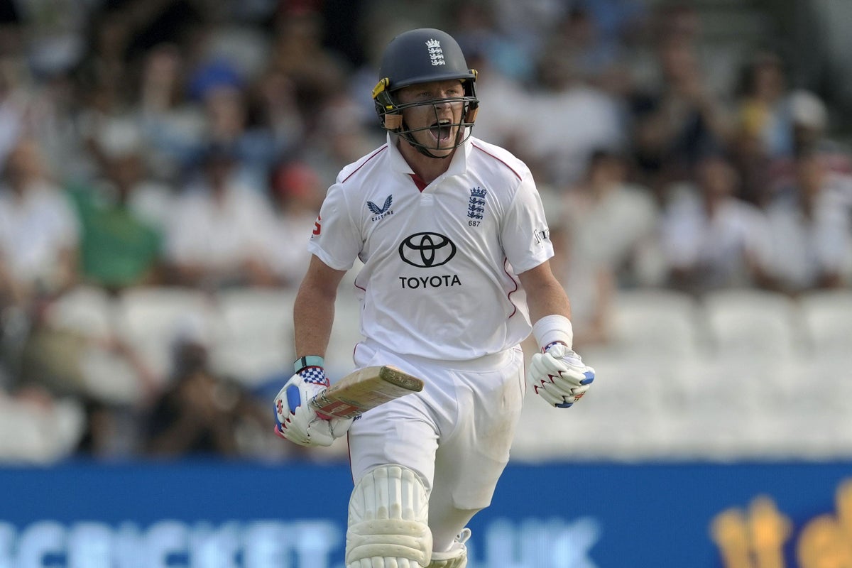 England's Ollie Pope Scores Unbeaten Century Against India at Headingley