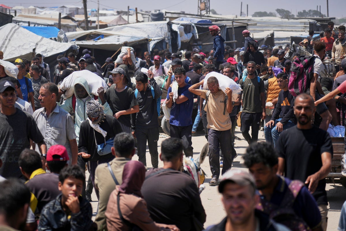 At least 20 Palestinians killed in crush at Gaza aid site