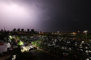 A 15-year-old boy who was struck by lightning in New York City’s Central Park has spoken out after the ordeal