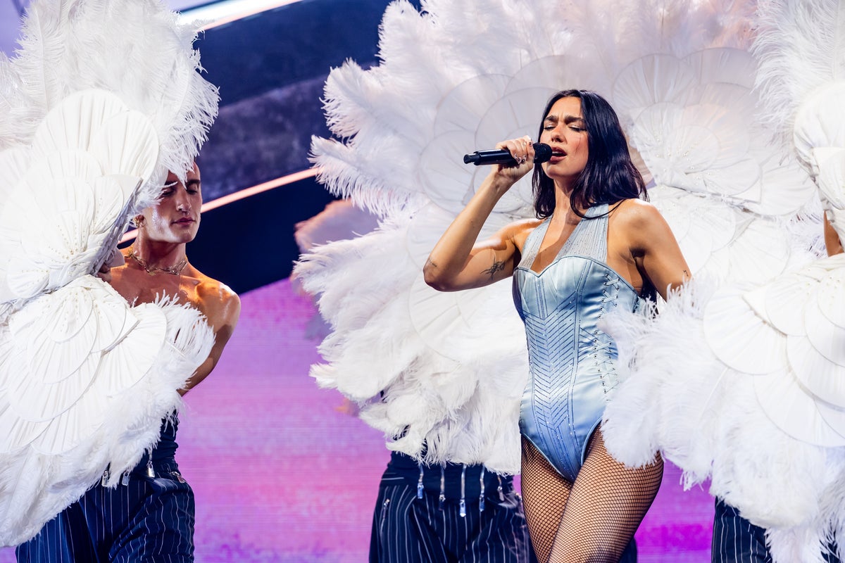 Dua Lipa’s electrifying Wembley debut is a striking reminder of how far she’s come as a performer