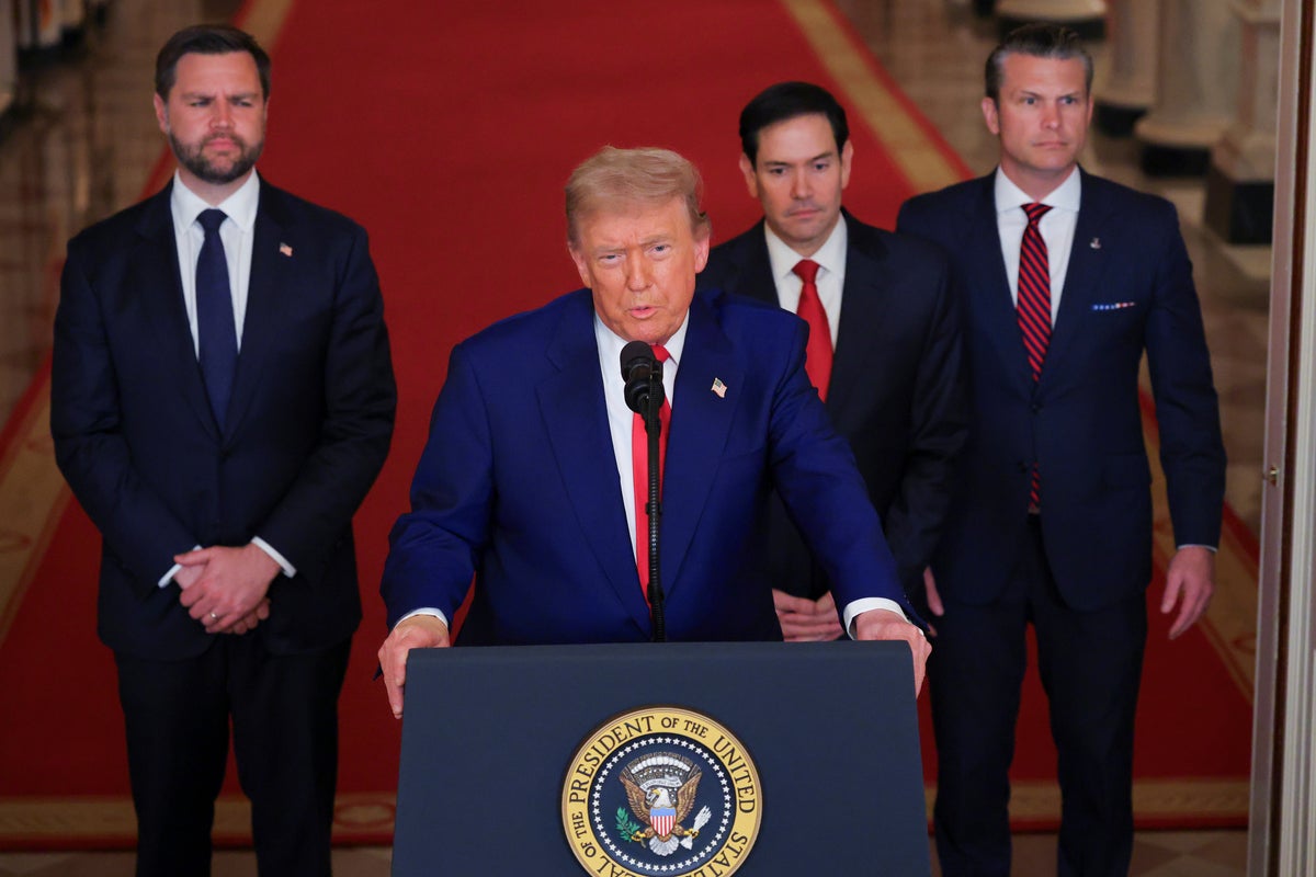 Donald Trump claims successful US strikes on three nuclear sites in Iran