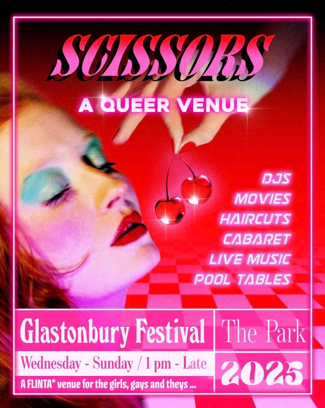 Scissors, a new-ish space designed to promote young femme-queer acts, is one of many venues run independently of the festival