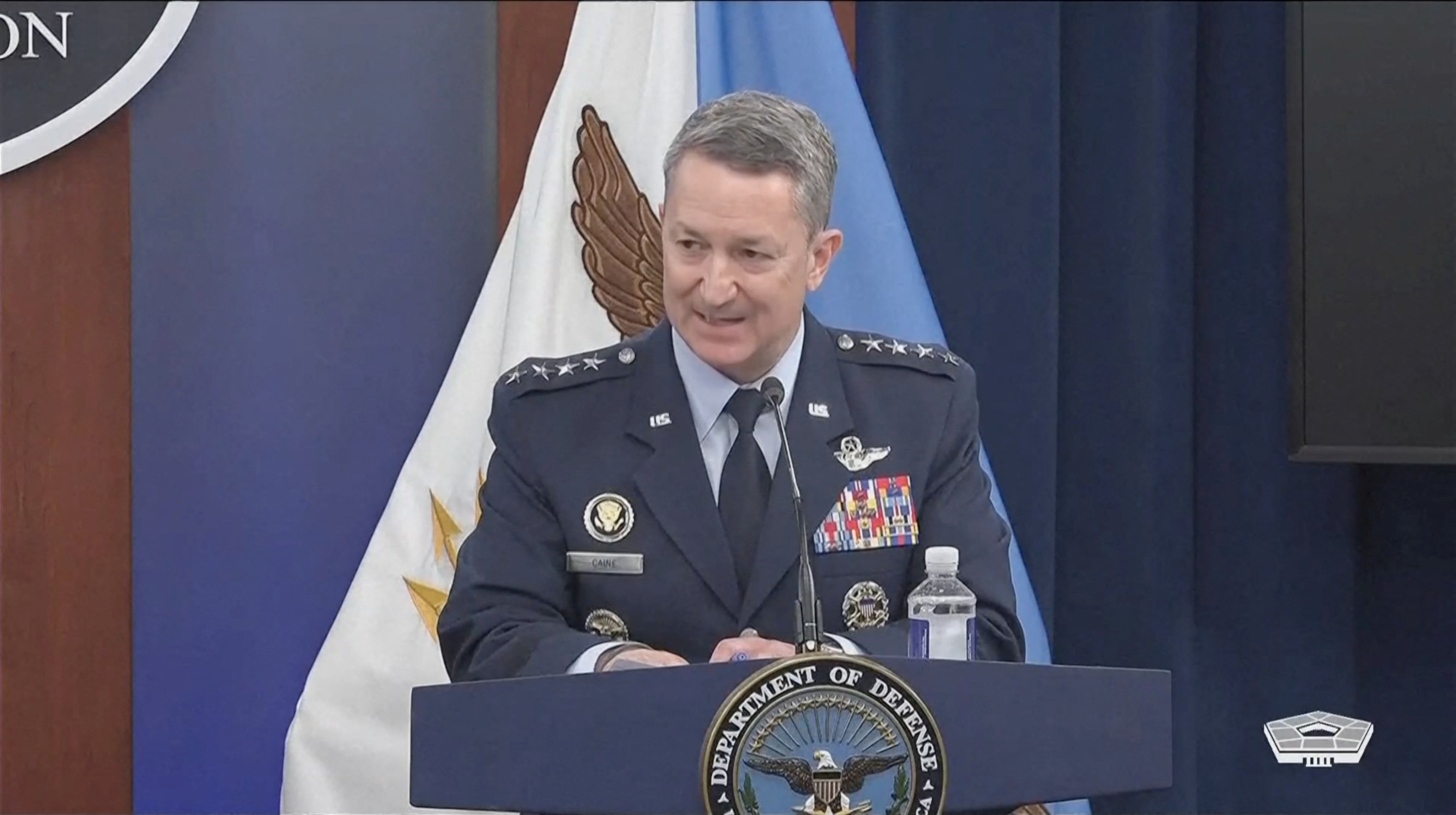 General Dan Caine has given a minute-by-minute guide of the US operation, described as ‘Midnight Hammer’