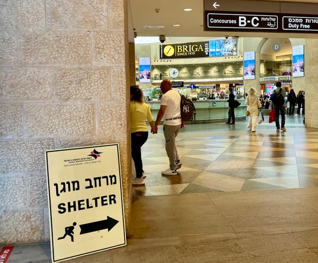 <p>Ben Gurion International Airport, Tel Aviv</p>