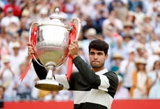 Queen’s prize money: How much does Carlos Alcaraz earn for winning the tournament?