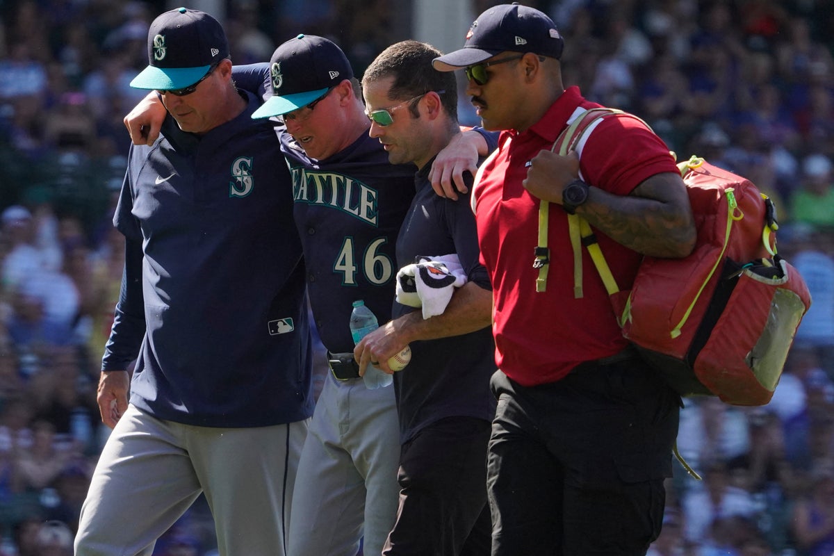 Two baseball players taken ill in the heat as sweltering weather ...
