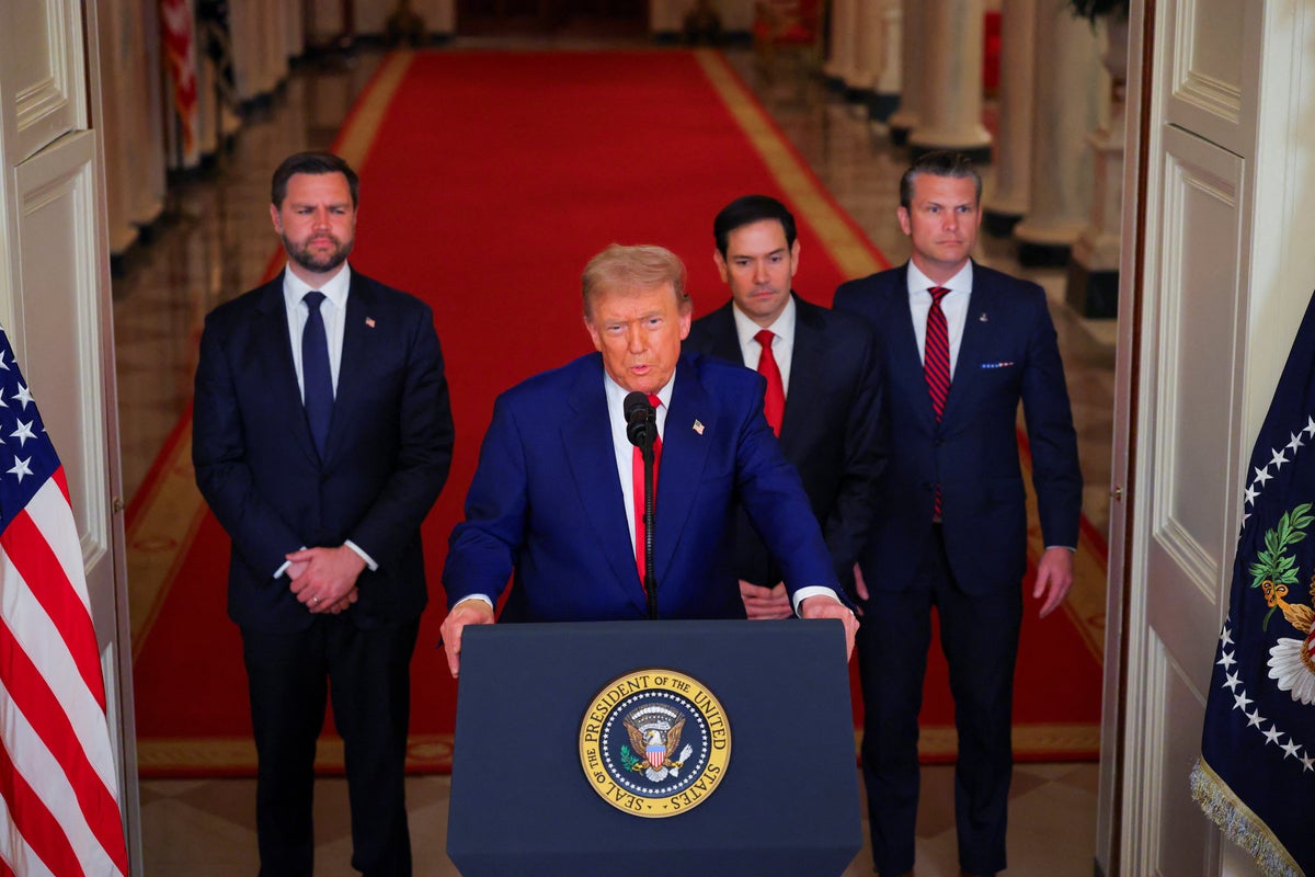Trump says Iran strikes ‘spectacular military success’ and warns ‘bully’ Iran to ‘make peace’ or face ‘greater’ attacks