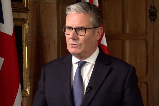 Sir Keir Starmer warned of the crisis spiralling (PA)
