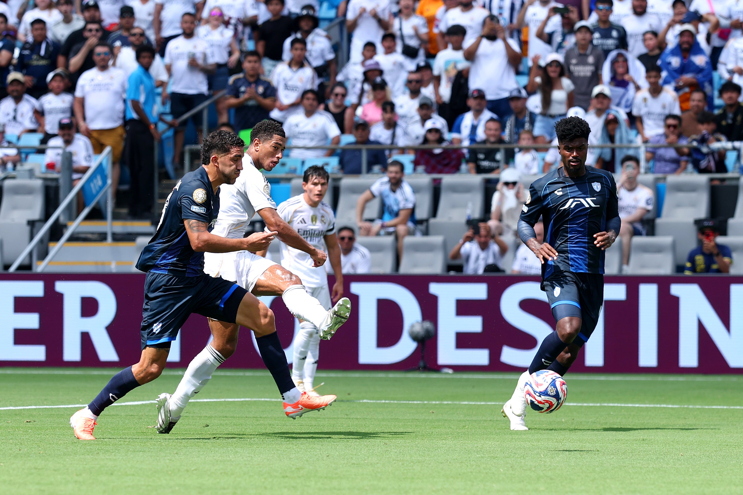 Jude Bellingham scored Real's first goal which unlocked the shackles on the La Liga side