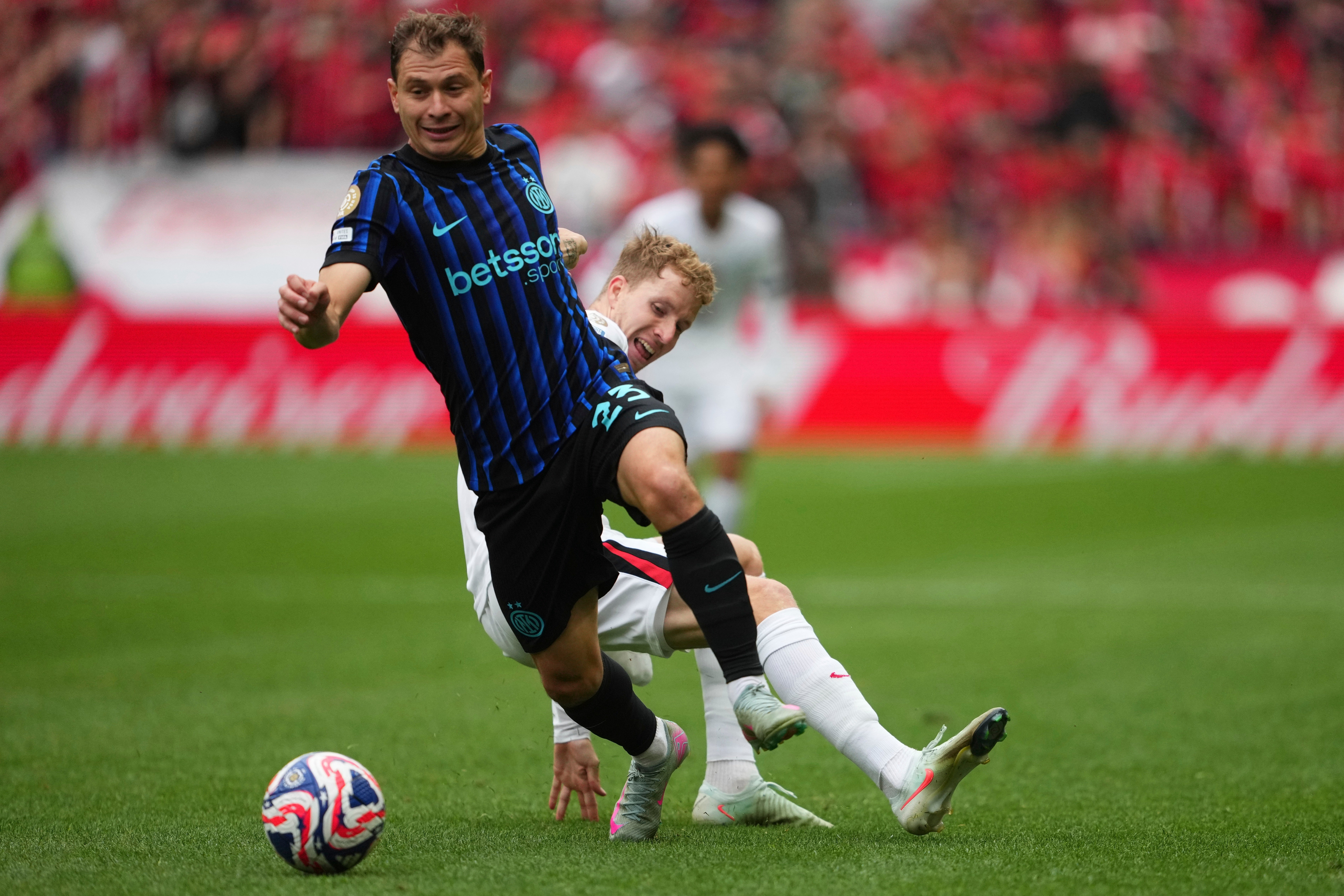 <p>Inter Milan are joint top of Group E with River Plate</p>