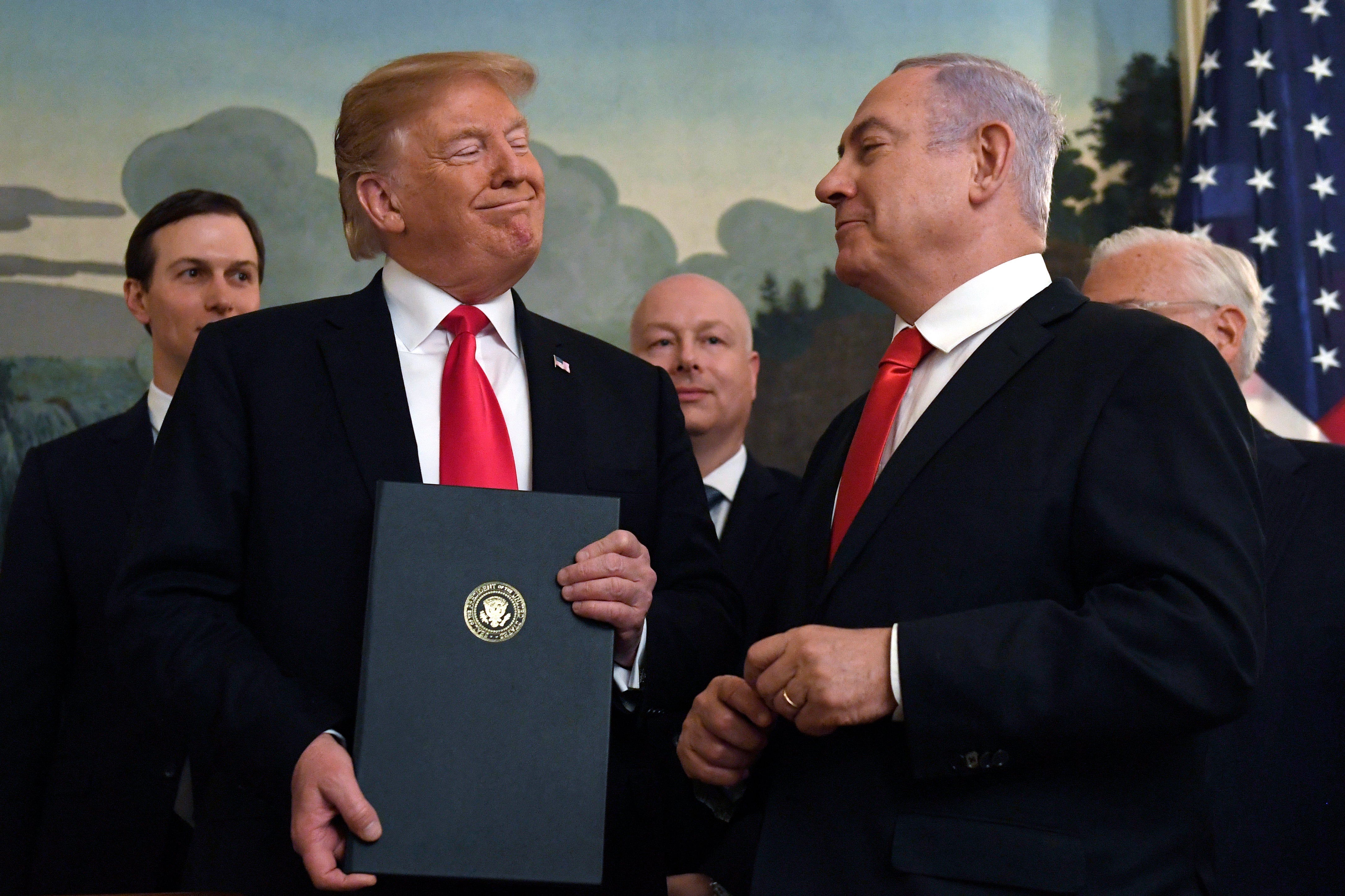 Donald Trump has called Benjamin Netanyahu a ‘hero’
