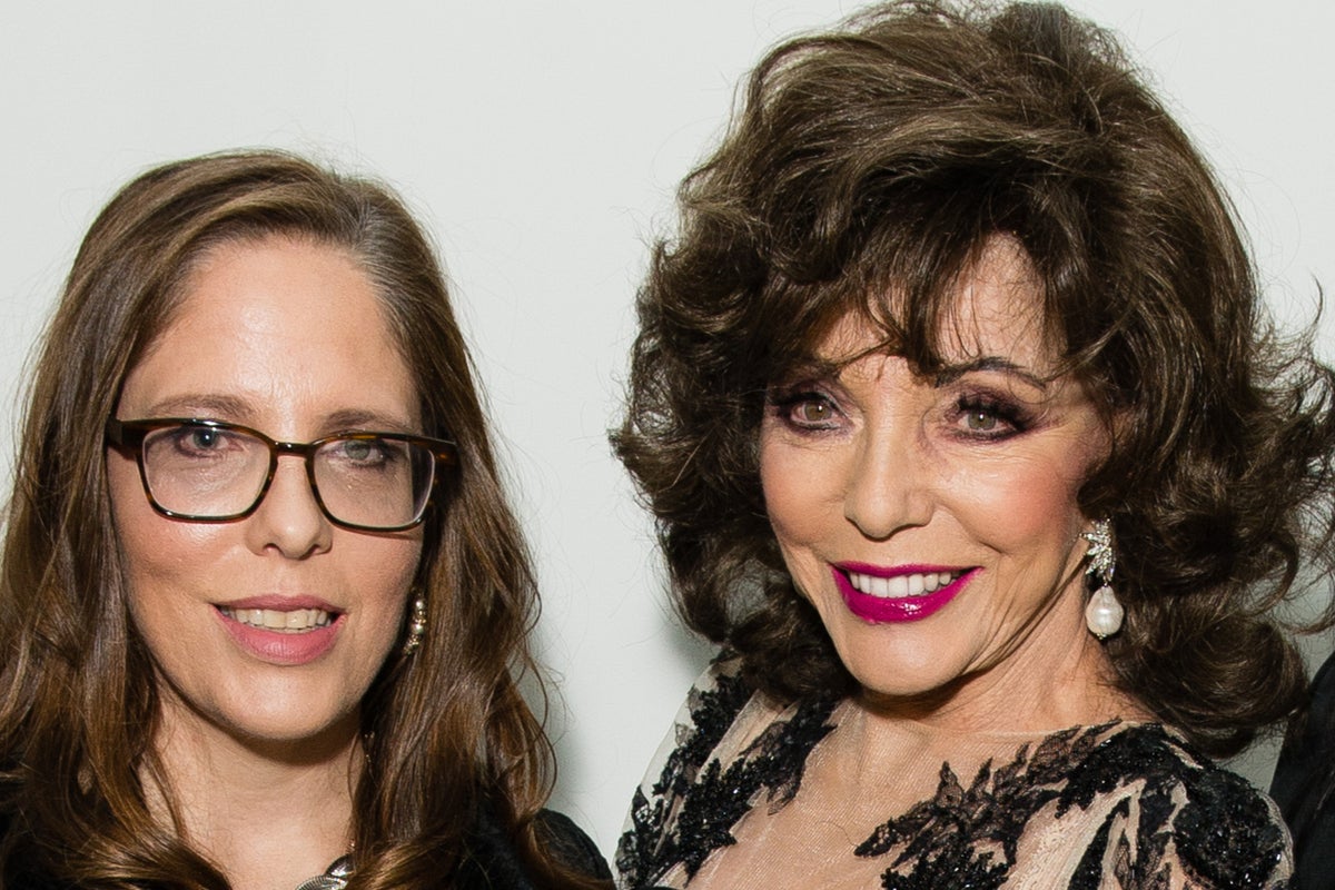 Dame Joan Collins shares heartfelt birthday message to rarely seen daughter Katy 