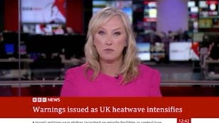 BBC newsreader changes ‘pregnant people’ to ‘women’ on live broadcast