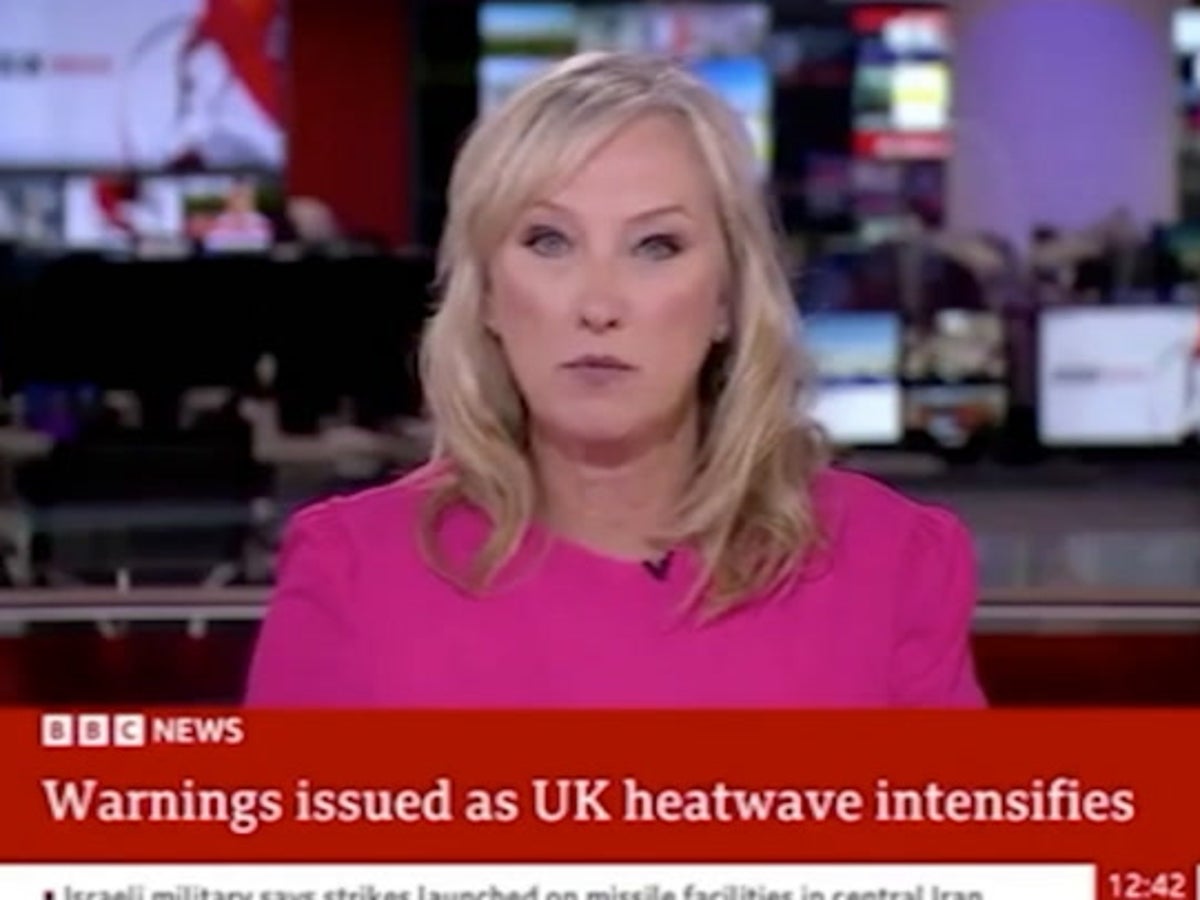BBC newsreader changes 'pregnant people' to 'women' on live