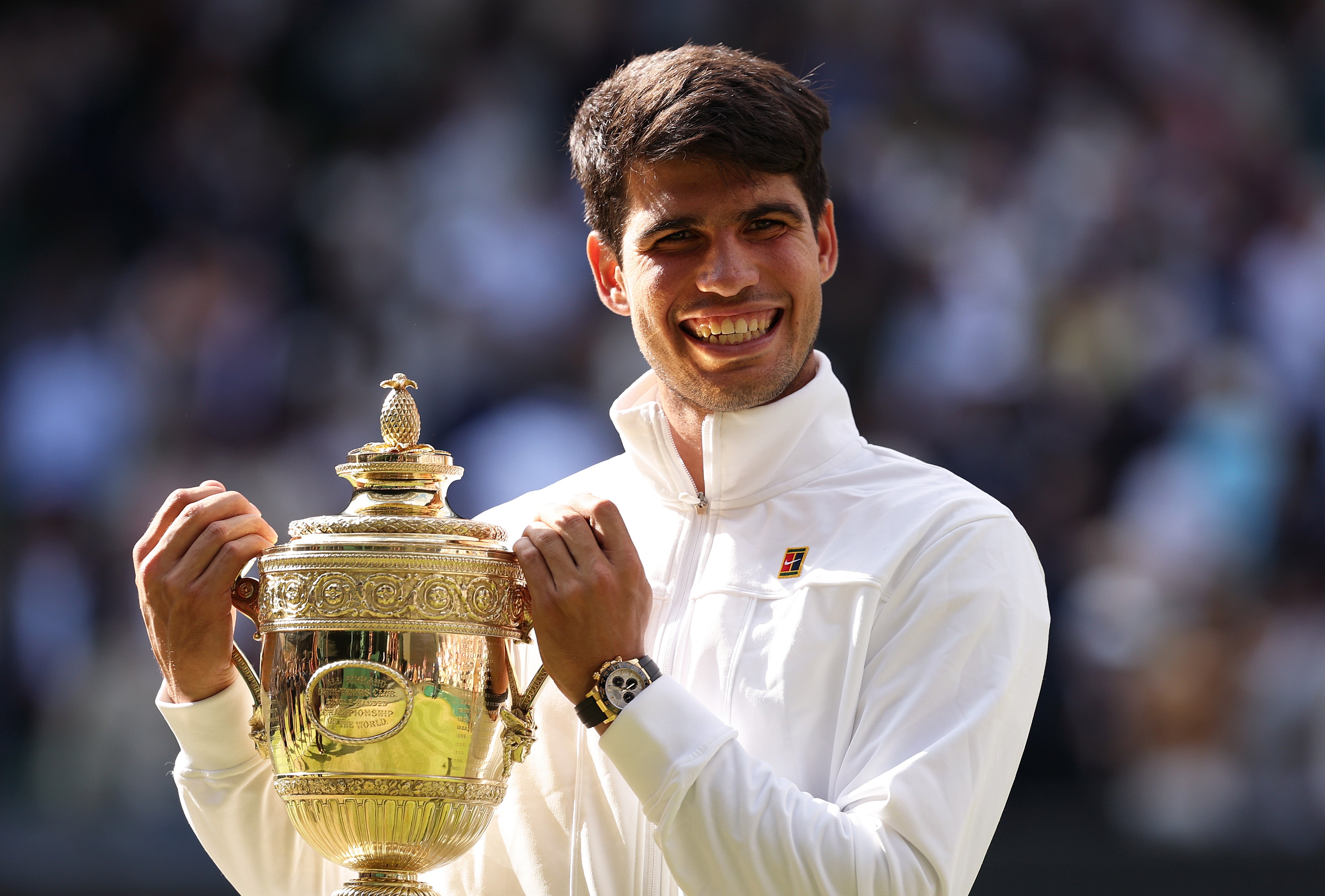 Carlos Alcaraz sa pozrie na svoj tretí po sebe idúci titul Wimbledon