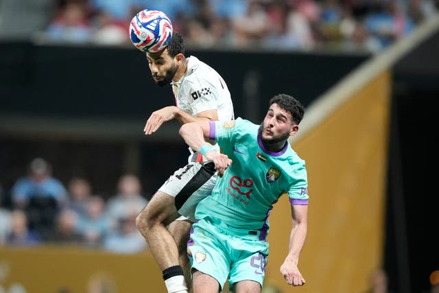 Rayan Ait-Nouri also shone on his City debut (Brynn Anderson/AP)