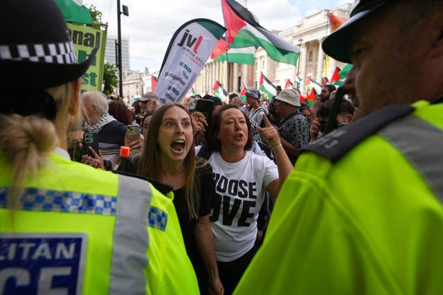 APTOPIX Britain Protest